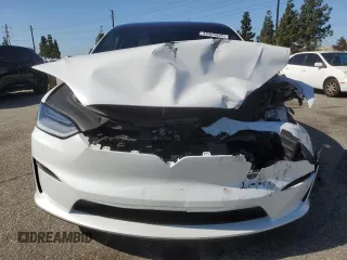 2023 Tesla Model X with VIN 7SAXCDE52PF378496, listed as a Copart auction lot 49455825 with Not Provided miles and Salvage Title. Bid and sale history available at DreamBid. Image 5.