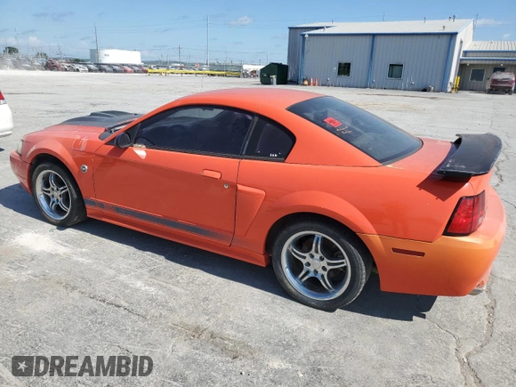 2004 Ford Mustang Premium Mach 1 with VIN 1FAFP42R34F135247, listed as a Copart auction lot 62766625 with 125,285 mi miles and Clean title. Bid and sale history available at DreamBid. Image 2.