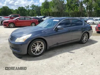 2007 Infiniti G35 Journey with VIN JNKBV61E37M719106, listed as a Copart auction lot 52534495 with 127,479 mi miles and Salvage Title. Bid and sale history available at DreamBid. Image 1.