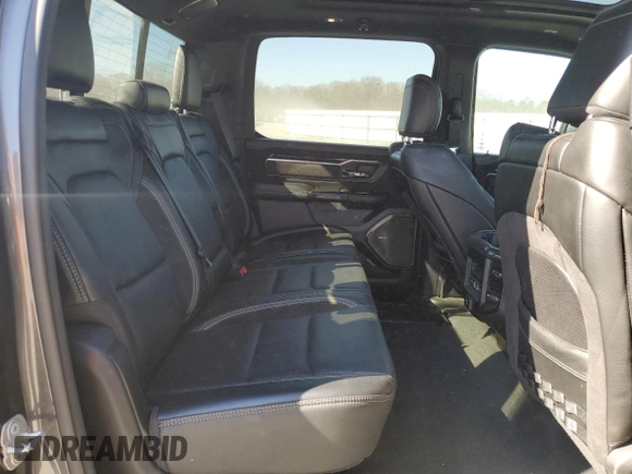 2021 Ram 1500 with VIN NCS107300, listed as a Copart auction lot 44147135 with 25,120 mi miles and Salvage title. Bid and sale history available at DreamBid. Image 10.