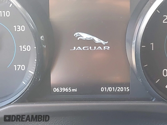 2017 Jaguar XF 20d Premium with VIN SAJBD4BN7HCY43301, listed as a IAAI auction lot 41681335 with 63,965 mi miles. Bid and sale history available at carsss.com. Image 6.