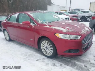 2013 Ford Fusion Energi SE Luxury with VIN 3FA6P0PU6DR365650, listed as a IAAI auction lot 41509064 with 130,063 mi miles. Bid and sale history available at carsss.com. Image 1.