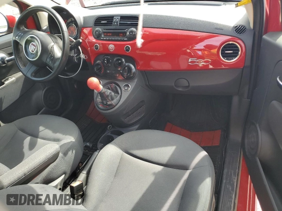 2012 FIAT 500 Pop z VIN 3C3CFFAR4CT302012, wystawiony jako Copart lot #53956075 z przebiegiem 102 332 mil mil oraz Szkoda całkowita • Salvage title. Historia ofert i sprzedaży dostępna na DreamBid. Obrazek 8.