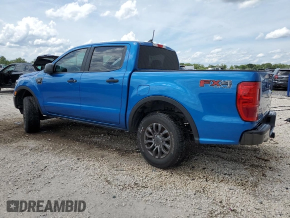2021 Ford Ranger XL z VIN 1FTER4FHXMLD63703, wystawiony jako Copart lot #58064725 z przebiegiem 45 142 mil mil oraz Czysty tytuł • Clean title. Historia ofert i sprzedaży dostępna na DreamBid. Obrazek 2.