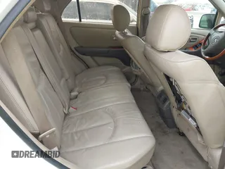 2002 Lexus RX with VIN JTJGF10U220126432, listed as a IAAI auction lot 41696589 with 166,529 mi miles. Bid and sale history available at carsss.com. Image 8.