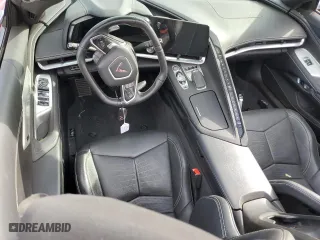 2021 Chevrolet Corvette 2LT with VIN 1G1YB3D43M5113843, listed as a Copart auction lot 41469765 with 0 mi miles and Salvage Title. Bid and sale history available at carsss.com. Image 8.