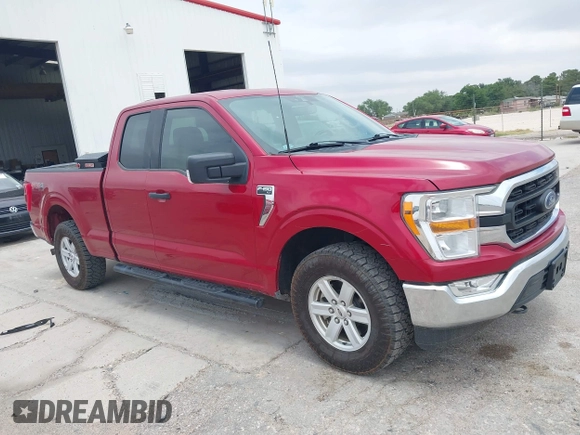 2021 Ford F-150 XL with VIN 1FTFX1E51MKE66465, listed as a IAAI auction lot 42420527 with 95,815 mi miles and . Bid and sale history available at DreamBid. Image 13.