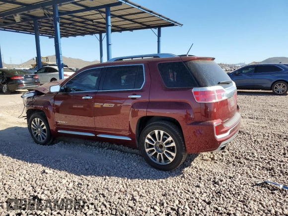 2016 GMC Terrain Denali z VIN 2GKFLRE30G6274698, wystawiony jako Copart lot #80887544 z przebiegiem 77 088 mil mil oraz Szkoda całkowita • Salvage title. Historia ofert i sprzedaży dostępna na DreamBid. Obrazek 2.