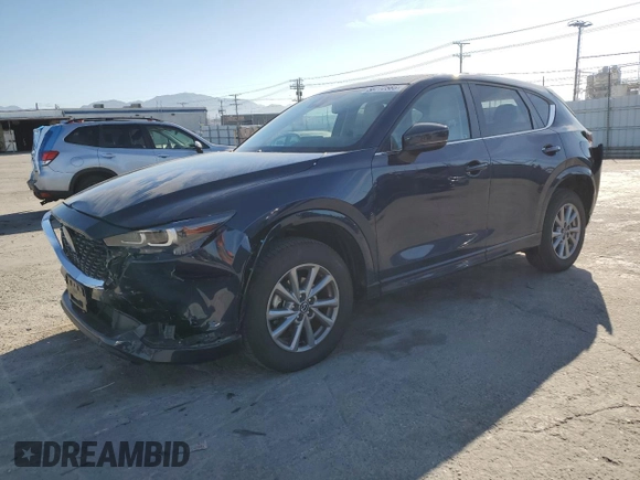 2024 Mazda CX-5 2.5 S Preferred Package with VIN JM3KFBCM1R0374896, listed as a Copart auction lot 50272585 with 17,223 mi miles and Salvage Title. Bid and sale history available at carsss.com. Image 1.