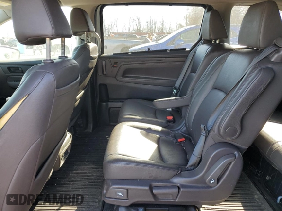 2018 Honda Odyssey EX-L with VIN 5FNRL6H71JB111811, listed as a Copart auction lot 49463315 with 84,116 mi miles and Salvage Title. Bid and sale history available at carsss.com. Image 11.