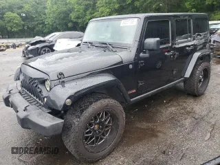 2015 Jeep Wrangler Unlimited Sahara with VIN 1C4BJWEG6FL643460, listed as a Copart auction lot 58557765 with 130,181 mi miles and Salvage title. Bid and sale history available at DreamBid. Image 1.