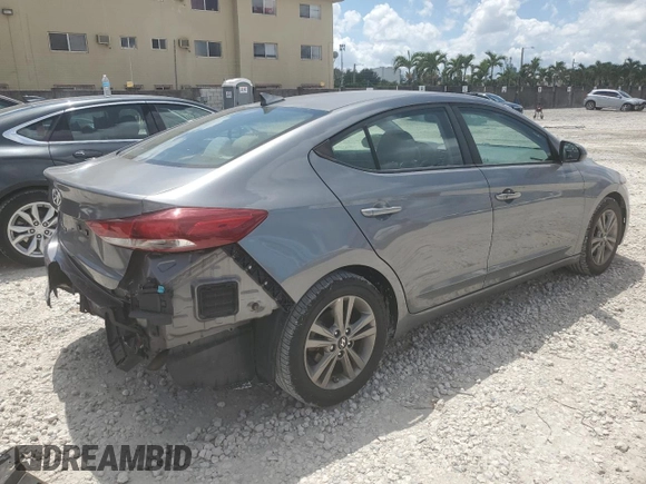 2018 Hyundai Elantra SEL with VIN 5NPD84LF5JH259041, listed as a Copart auction lot 70586604 with 63,459 mi miles and Non Repairable. Bid and sale history available at DreamBid. Image 3.