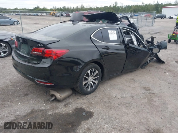 2017 Acura TLX with VIN 19UUB1F33HA008913, listed as a IAAI auction lot 41332238 with Not provided miles and . Bid and sale history available at DreamBid. Image 4.