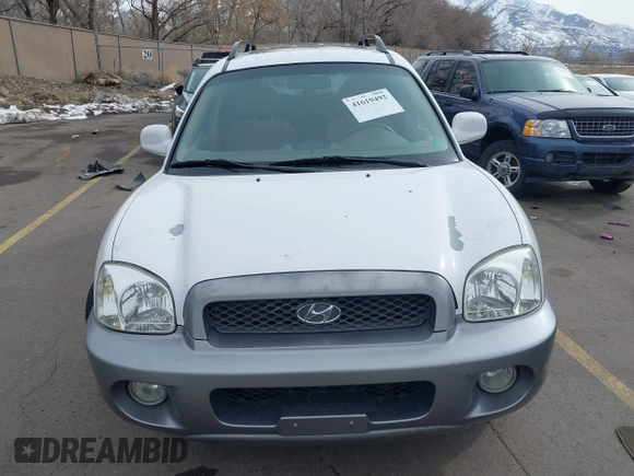 2004 Hyundai Santa Fe GLS with VIN KM8SC13DX4U609921, listed as a IAAI auction lot 41619492 with 113,592 mi miles. Bid and sale history available at carsss.com. Image 12.
