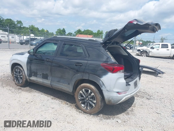 2023 Chevrolet TrailBlazer LT with VIN KL79MRSL4PB002403, listed as a IAAI auction lot 39621991 with 41,108 mi miles and . Bid and sale history available at DreamBid. Image 3.
