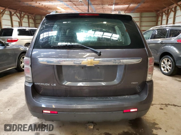 2007 Chevrolet Equinox LS with VIN 2CNDL23F276097994, listed as a Copart auction lot 65417084 with 246,393 mi miles and Salvage Title. Bid and sale history available at carsss.com. Image 6.