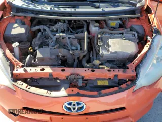 2012 Toyota Prius One with VIN JTDKDTB35C1013198, listed as a Copart auction lot 43583985 with 185,086 mi miles and Clean Title. Bid and sale history available at DreamBid. Image 13.