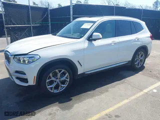 2020 BMW X3 sDrive30i with VIN 5UXTY3C0XLLU70816, listed as a IAAI auction lot 41774002 with 61,501 mi miles. Bid and sale history available at carsss.com. Image 17.