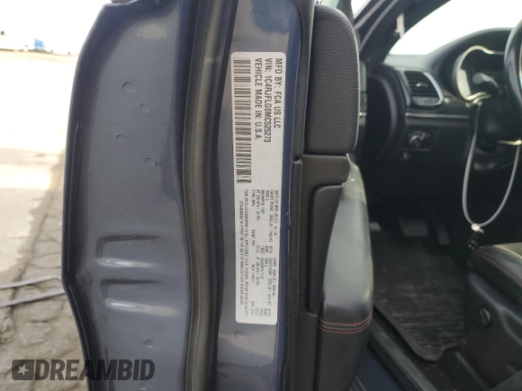 2021 Jeep Grand Cherokee Trailhawk with VIN 1C4RJFLG0MC525273, listed as a Copart auction lot 49632275 with 57,452 mi miles and Salvage title. Bid and sale history available at DreamBid. Image 14.