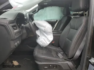 2022 Chevrolet Tahoe RST with VIN 1GNSKRKD7NR208703, listed as a Copart auction lot 81828504 with 0 mi miles and Salvage Title. Bid and sale history available at carsss.com. Image 7.