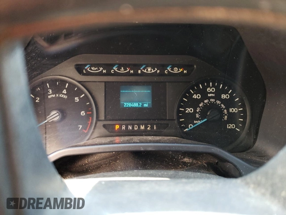 2017 Ford F-150 XL with VIN 1FTEX1CF3HFA50505, listed as a Copart auction lot 68996913 with 228,448 mi miles and Salvage Title. Bid and sale history available at carsss.com. Image 9.