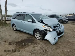 2015 Toyota Sienna LE AAS with VIN 5TDKK3DC0FS682599, listed as a Copart auction lot 45559945 with 66,031 mi miles and Salvage Title. Bid and sale history available at carsss.com. Image 11.