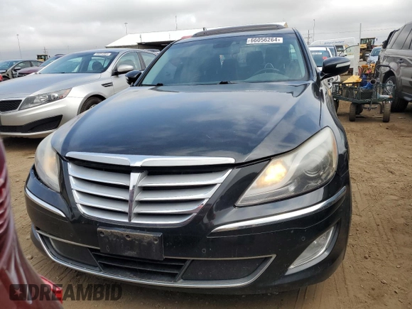 2012 Hyundai Genesis 5.0L R-Spec with VIN KMHGC4DH0CU182353, listed as a Copart auction lot 66056264 with 89,052 mi miles and Salvage Title. Bid and sale history available at carsss.com. Image 5.