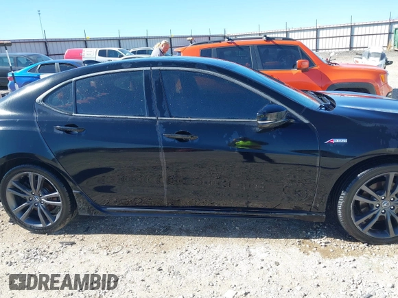 2018 Acura TLX w/A-SPEC Pkg with VIN 19UUB2F69JA011403, listed as a IAAI auction lot 41839614 with 112,160 mi miles and . Bid and sale history available at DreamBid. Image 13.