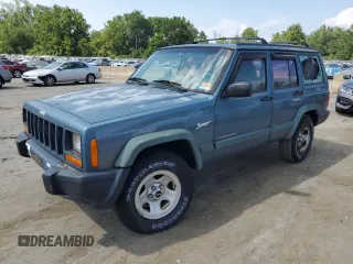 1997 Jeep Cherokee Sport with VIN 1J4FJ68S4VL607745, listed as a Copart auction lot 67521394 with 143,814 mi miles and Clean Title. Bid and sale history available at carsss.com. Image 1.