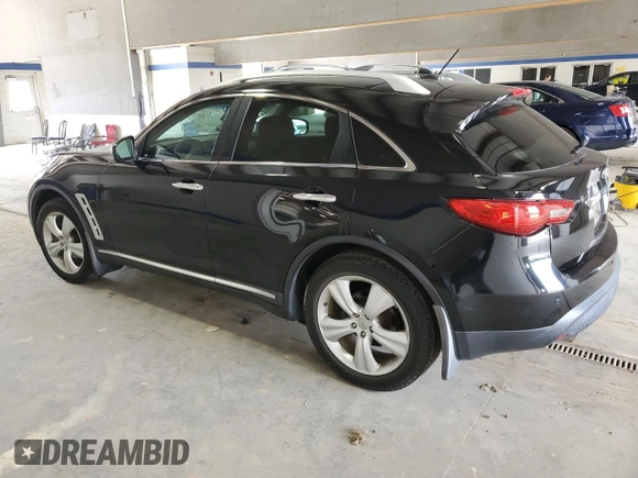 2010 Infiniti FX with VIN JN8AS1MW9AM850436, listed as a Copart auction lot 60879665 with 162,200 mi miles and Salvage title. Bid and sale history available at DreamBid. Image 2.