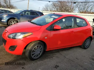 2013 Mazda Mazda2 Sport with VIN JM1DE1KY1D0169848, listed as a Copart auction lot 42770885 with 105,521 mi miles and Salvage Title. Bid and sale history available at carsss.com. Image 1.