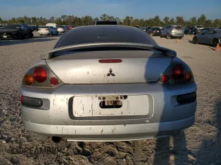 2003 Mitsubishi Eclipse GT with VIN 4A3AC84H93E088965, listed as a Copart auction lot 76821604 with 50,186 mi miles and Salvage Title. Bid and sale history available at carsss.com. Image 6.