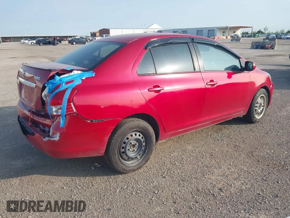 2008 Toyota Yaris with VIN JTDBT923381283480, listed as a IAAI auction lot 41909112 with 156,272 mi miles and . Bid and sale history available at DreamBid. Image 4.