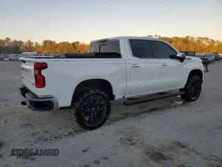 2020 Chevrolet Silverado 1500 LTZ with VIN 1GCUYGEL5LZ101671, listed as a Copart auction lot 41624055 with Not Provided miles and Salvage Title. Bid and sale history available at DreamBid. Image 3.
