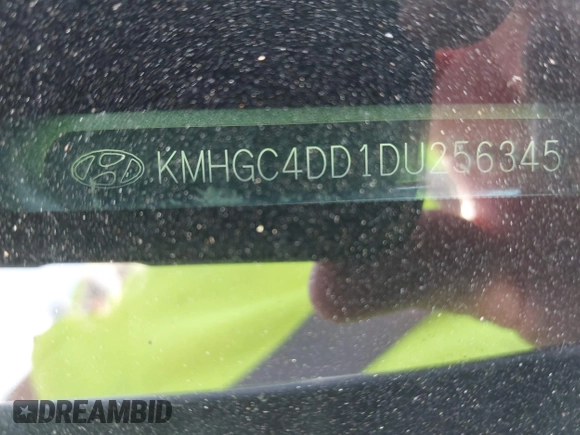 2013 Hyundai Genesis 3.8L with VIN KMHGC4DD1DU256345, listed as a IAAI auction lot 42187431 with 117,528 mi miles and . Bid and sale history available at DreamBid. Image 9.