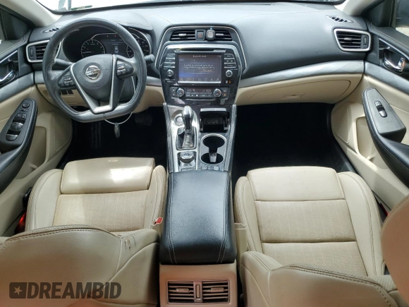 2017 Nissan Maxima SV with VIN 1N4AA6APXHC446995, listed as a Copart auction lot 51633115 with 56,949 mi miles and Salvage Title. Bid and sale history available at DreamBid. Image 8.