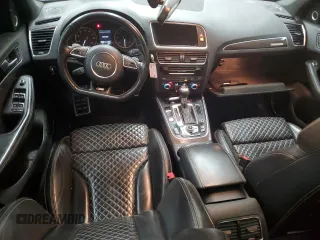 2017 Audi SQ5 Prestige with VIN WA1VCAFP4HA040430, listed as a Copart auction lot 55675354 with 153,393 mi miles and Clean Title. Bid and sale history available at carsss.com. Image 8.