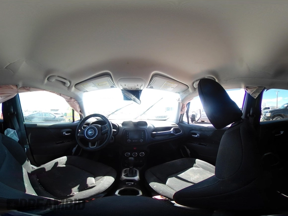 2017 Jeep Renegade Altitude with VIN ZACCJBBBXHPF94865, listed as a IAAI auction lot 42058023 with 92,538 mi miles and . Bid and sale history available at DreamBid. Image 17.