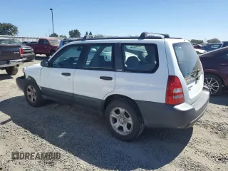 2003 Subaru Forester X with VIN JF1SG63653H739190, listed as a Copart auction lot 63123384 with 156,162 mi miles and Salvage Title. Bid and sale history available at carsss.com. Image 2.