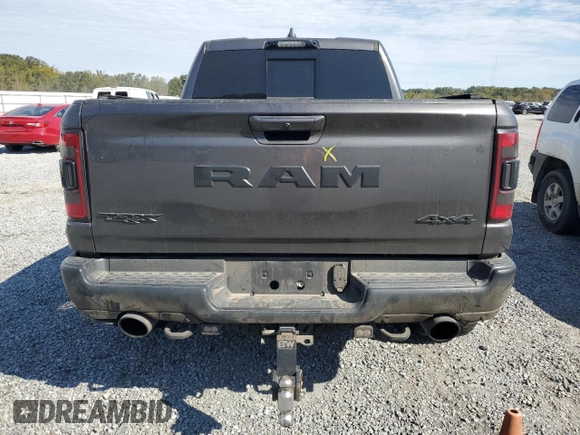 2021 Ram 1500 TRX with VIN 1C6SRFU96MN800618, listed as a Copart auction lot 76279564 with 0 mi miles and Salvage Title. Bid and sale history available at carsss.com. Image 6.