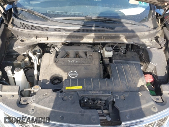 2014 Nissan Murano S with VIN JN8AZ1MW6EW519674, listed as a IAAI auction lot 41702608 with 188,576 mi miles and . Bid and sale history available at DreamBid. Image 10.