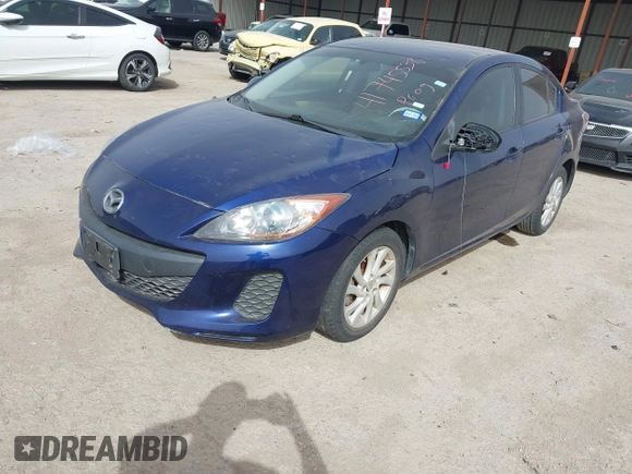 2012 Mazda Mazda3 i Touring with VIN JM1BL1V70C1549627, listed as a IAAI auction lot 41745538 with 131,363 mi miles. Bid and sale history available at carsss.com. Image 17.