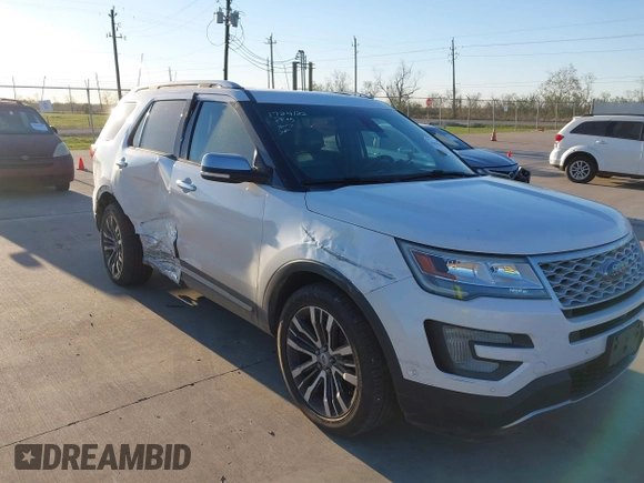2017 Ford Explorer Platinum с VIN 1FM5K8HT9HGA78465, выставлен на аукционе IAAI как лот 41839665 с пробегом 87 937 миль миль и . История ставок и продаж доступна на DreamBid. Изображение 1.