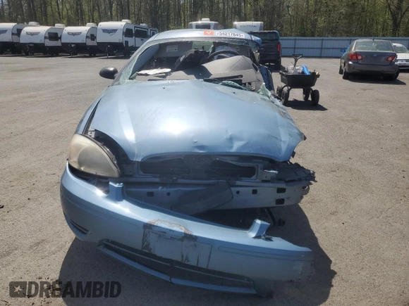 2006 Ford Taurus SE with VIN 1FAFP53UX6A241235, listed as a Copart auction lot 54217845 with Not Provided miles and Salvage Title. Bid and sale history available at DreamBid. Image 5.