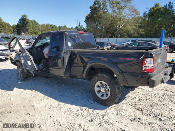 2006 Ford Ranger STX with VIN 1FTYR44E66PA44140, listed as a Copart auction lot 76419504 with 0 mi miles and Salvage Title. Bid and sale history available at carsss.com. Image 2.