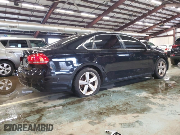 2013 Volkswagen Passat SE with VIN 1VWBH7A35DC010723, listed as a Copart auction lot 44300785 with 170,942 mi miles and Clean Title. Bid and sale history available at carsss.com. Image 3.