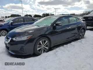 2020 Nissan Maxima SV with VIN 1N4AA6CV2LC364697, listed as a Copart auction lot 44010965 with 85,153 mi miles and Salvage title. Bid and sale history available at DreamBid. Image 1.