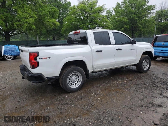 2023 Chevrolet Colorado 4WD Work Truck с VIN 1GCPTBEK3P1140835, выставлен на аукционе Copart как лот 56874755 с пробегом 48 728 миль миль и Списание • Salvage title. История ставок и продаж доступна на DreamBid. Изображение 3.