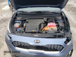 2020 Kia Niro EX Premium with VIN KNDCE3LC1L5433825, listed as a Copart auction lot 46509655 with 54,801 mi miles and Salvage Title. Bid and sale history available at carsss.com. Image 11.
