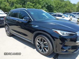 2019 Infiniti QX50 Luxe with VIN 3PCAJ5M1XKF126209, listed as a IAAI auction lot 42702042 with 57,763 mi miles and . Bid and sale history available at DreamBid. Image 13.